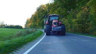 Massey Ferguson 7726 beim Güllen  Lohnunternehmen Niklas Gollub [upl. by Meer]