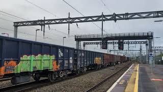 Freightliner Class 66 no 66566  Swindon 6A16 09102024 [upl. by Aivax]