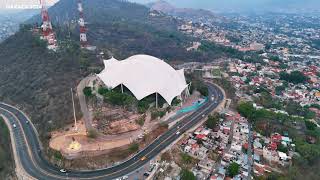 Cerro del fortín el lugar donde esta el Auditorio Guelaguetza Oaxaca México [upl. by Klump]