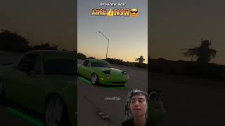 Mazda miata miata automobile stance rx100 drifting mazdamiata drift jdm reaction creator [upl. by Quick]