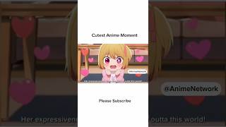 cutest anime moments viralshort animeedit funnyanime animemoments badasanime cuteanime [upl. by Llehsam]