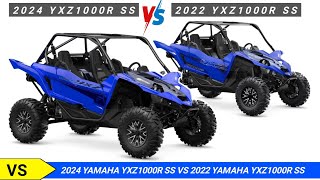 2024 YAMAHA YXZ1000R SS VS 2022 YAMAHA YXZ1000R SS [upl. by Neelahtak]