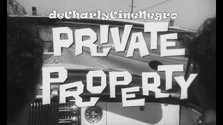 Private Property Leslie Stevens 1960 Corey Allen Warren Oates Kate Manx HD subtítulos en esp [upl. by Filip]