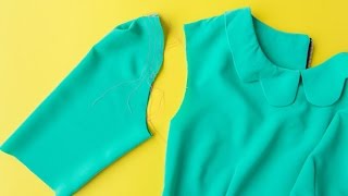 How to sew  hem sleeves for professional finish [upl. by Card]