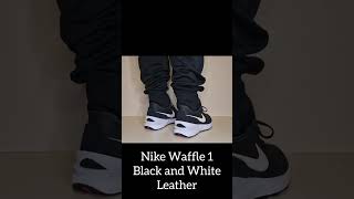 Winter Ready Waffle NIKE WAFFLE 1 BLACK AND WHITE nike nikesneakers sneakers [upl. by Cnahc769]