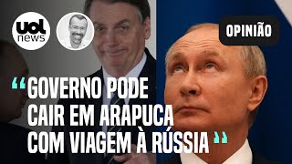 Bolsonaro na Rússia Putin quer mostrar que ocidente não está unido analisa Jamil Chade [upl. by Ahsehat975]