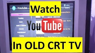 Convert Your CRT TV into Smart TV in Just 250 Rs [upl. by Demmahum]