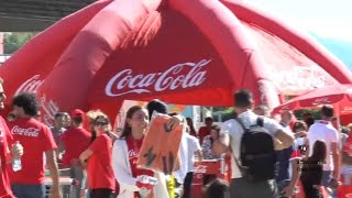 CocaCola HBC Italia ha celebrato i primi 50 anni dello stabilimento di Marcianise [upl. by Etac]