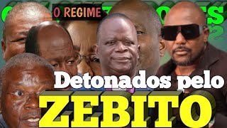 ZEBITO ENTREGA GERAL A FRELIMO E AO NYUSI SEM PIEDADE  A PRM não escapou [upl. by Aynot37]