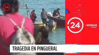 Hallan cuerpo de joven padre tras tragedia en Pingueral  24 Horas TVN Chile [upl. by Cull]