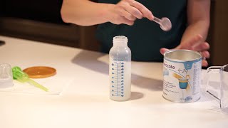 How to mix Neocate Junior formula to 45 calories per ounce [upl. by Sivehc]