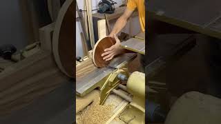 New Techniques for making a useful circle woodworking wood woodwork wooden diy viralshort [upl. by Christabelle]