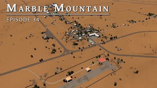 Desert Town  Cities Skylines Marble Mountain EP 34 [upl. by Noach]