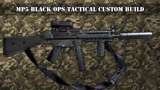 MP5 Black Ops Tactical Custom Build AEG [upl. by Nwahsear]