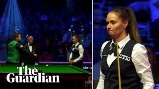 Reanne Evans snubs expartner Mark Allen before snooker match [upl. by Higgs]