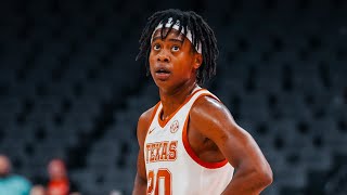 Tre Johnson 29 points breaks Kevin Durants Texas freshman debut record [upl. by Bethezel]