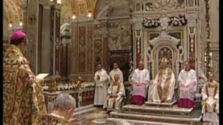 Montecassino Il Papa in Abbazia prima parte [upl. by Oinotla]