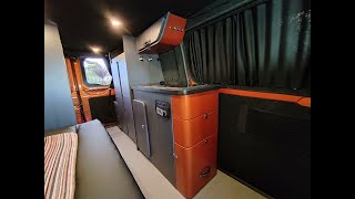 Unique DIY Transit Custom Camper build [upl. by Auqinom]