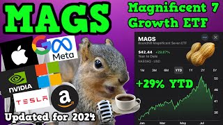 Is MAGS the BEST Growth ETF In The Stock Market MAGS Stock Review 2024  MAGS ETF [upl. by Drhcir841]