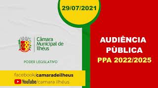 AUDIÊNCIA PÙBLICA PPA 20222025 [upl. by Noyar]