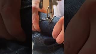 Decorative stitching for jeans [upl. by Auhsoj665]