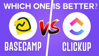 Basecamp Vs Clickup 2022  Which Is Better Project Management Software [upl. by Ettevi814]