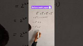 Important question math in exam😜😜shortvideo maths [upl. by Adnilim]