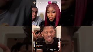 Saedemario live with polo g sisterleilani😭😭 crazy [upl. by Wilone]