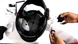 How to Install Intercom on Helmet  Veetop bts2 [upl. by Hafinah]