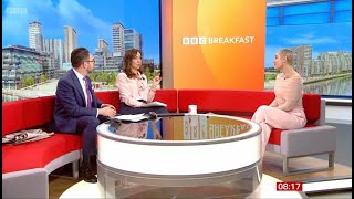 BBC Breakfast Big Help Out App Launched [upl. by Anaujnas]