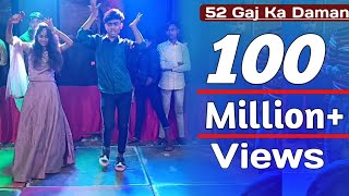 52 Gaj ka daman new dance video Micheal Ayushmuskan Rathor [upl. by Arotahs]