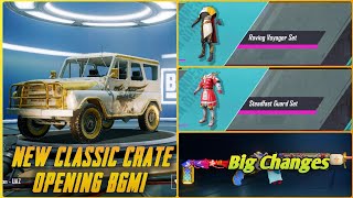 OMG 😱 What A Luck Today 🔥 New Classic Crate Opening BGMI  Big Changes In Level 5 Upgrade Skins [upl. by Nirre]