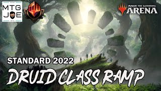 MYTHIC Temur Druid Class Ramp  Standard 2022  MTG Arena Gameplay [upl. by Catt]