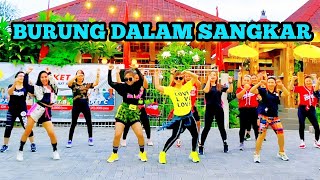 BURUNG DALAM SANGKAR  TIKTOK VIRAL  CHOREO ZIN CHICIE [upl. by Atteiluj]