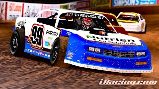 iRacing Dirt Street Stocks at Lanier [upl. by Iiette]