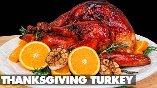 Thanksgiving Turkey  DryRubbed Roast Turkey Recipe [upl. by Maples]