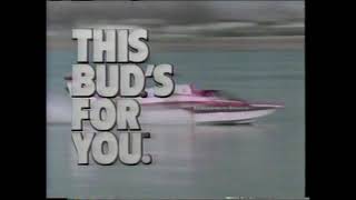 1986 Budweiser And AnheuserBusch Commercials [upl. by Adnorhs642]