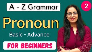 Pronoun  2  English Grammar For Beginners in Hindi  Definition Kind  English With Rani Maam [upl. by Horner]