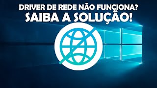 Como Resolver Problema de Driver de Rede Sem Internet  Passo a Passo 2024 [upl. by Manoff]