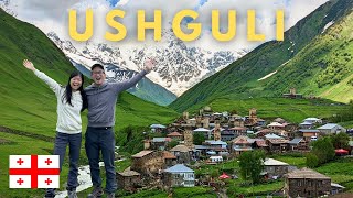 A DAY IN USHGULI SVANETI GEORGIA 🇬🇪 – the highest continuously inhabited settlement in Europe [upl. by Jairia]