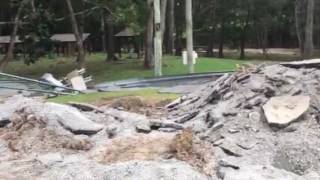 Tallebudgera Valley  Cyclone Debbie Damage [upl. by Einna]