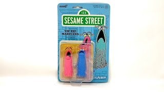 Super7 Sesame Street Yip Yip Martian ReAction Figures Review [upl. by Keeley854]