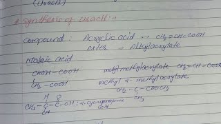 Synthesis of Uracil [upl. by Nort]