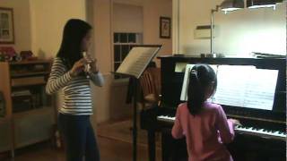 Gavotte  FlutePiano Duet [upl. by Milburn]