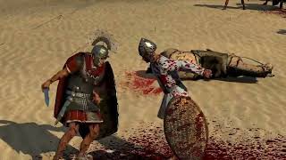 AETERNA ROMA Romans vs Garamatians Total War Cinematic Battle [upl. by Edwyna]