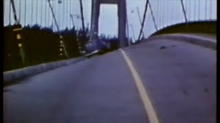 Galloping Gertie The Collapse of the Tacoma Narrows Bridge  1940 silent [upl. by Kakalina32]