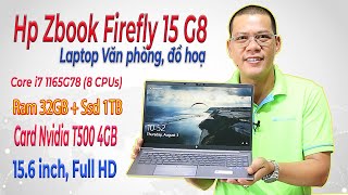 Hp Zbook Firefly 15 G8 2021  Laptop dành cho Văn phòng amp thiết kế đồ hoạ hoàn hảo [upl. by Liban]