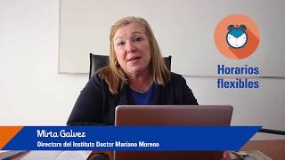 ¿Cómo es estudiar en el Mariano Moreno  Mirta Galvez Directora [upl. by Cami931]