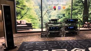 Borresen C3 floorstanding loudspeakers aavik i880  sd880 ansuz cables  demo [upl. by Terzas]