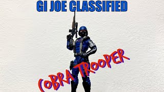 New GI Joe Classified Cobra Trooper Retro Series [upl. by Dupre]